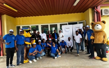 Dande Free Zone realizou um evento solidário no Hospital Geral da Barra do Dande