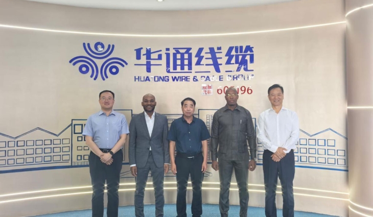 DANDE FREE ZONE ANGOLA e HEBEI HUATONG WIRES & CABLES GROUP reforçam parceria estratégica